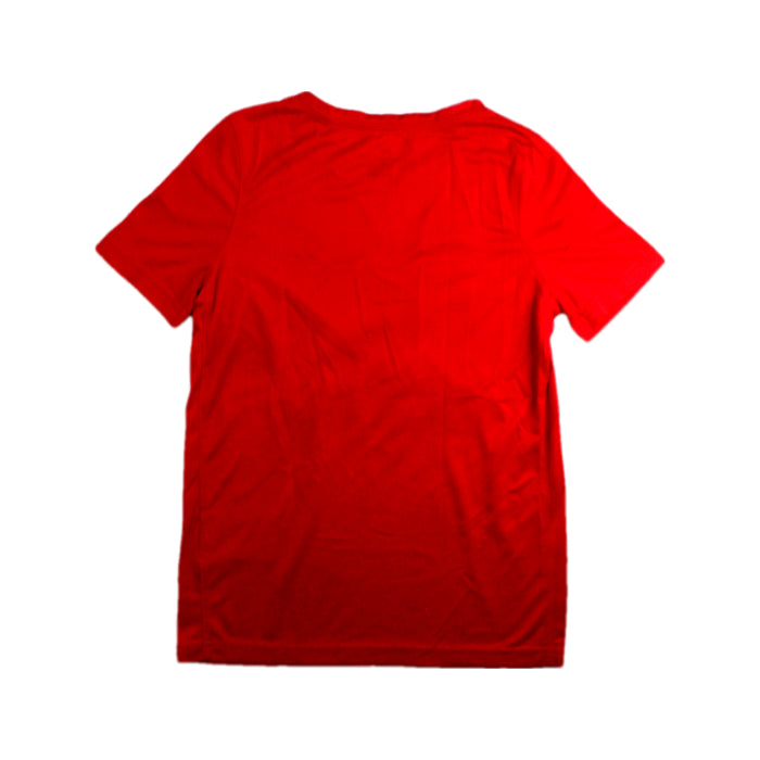 A Red Short Sleeve T Shirts from Nike in size 7Y for boy. (Back View)