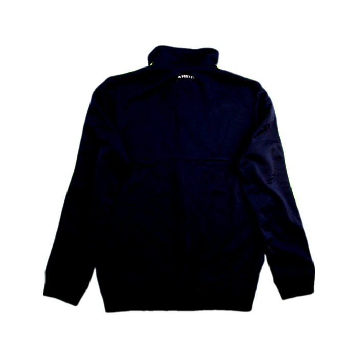 A Black Lightweight Jackets from Adidas in size 10Y for boy. (Back View)