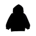 A Black Hooded Sweatshirts from Calvin Klein in size 5T for girl. (Back View)