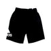 A Black Shorts from Adidas in size 10Y for boy. (Front View)