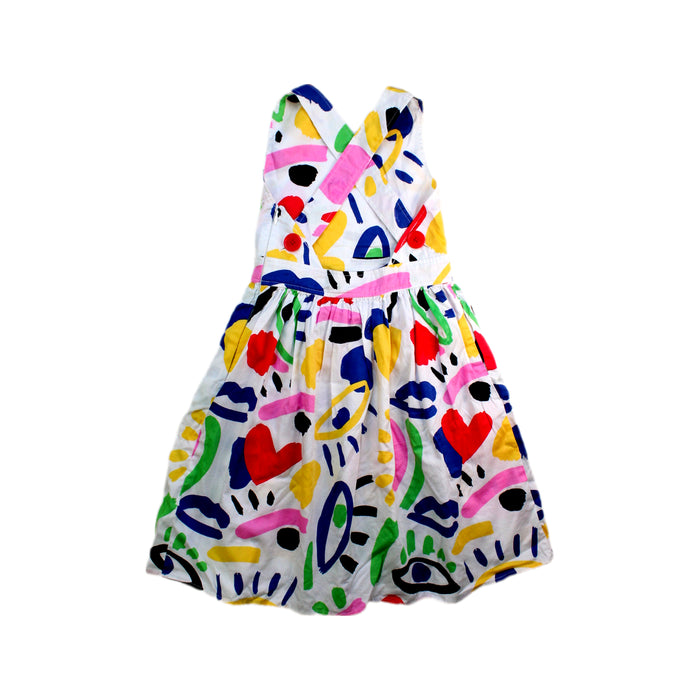 A Multicolour Sleeveless Dresses from Stella McCartney in size 4T for girl. (Back View)