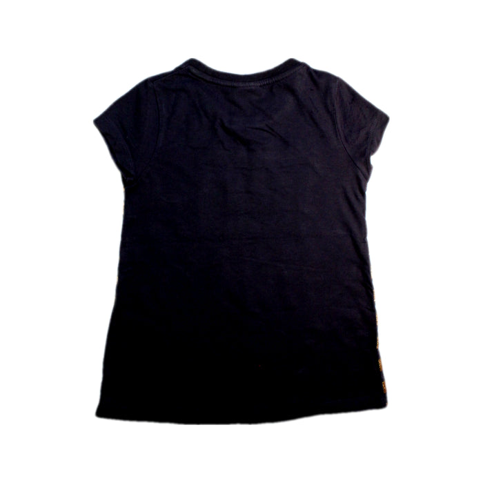 A Black Short Sleeve T Shirts from Seed in size 5T for girl. (Back View)