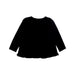 A Black Long Sleeve Tops from Juicy Couture in size 5T for girl. (Back View)