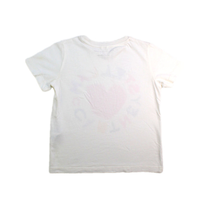 A White Short Sleeve T Shirts from Stella McCartney in size 4T for girl. (Back View)