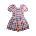 A Blue Short Sleeve Rompers from Seed in size 6T for girl. (Front View)
