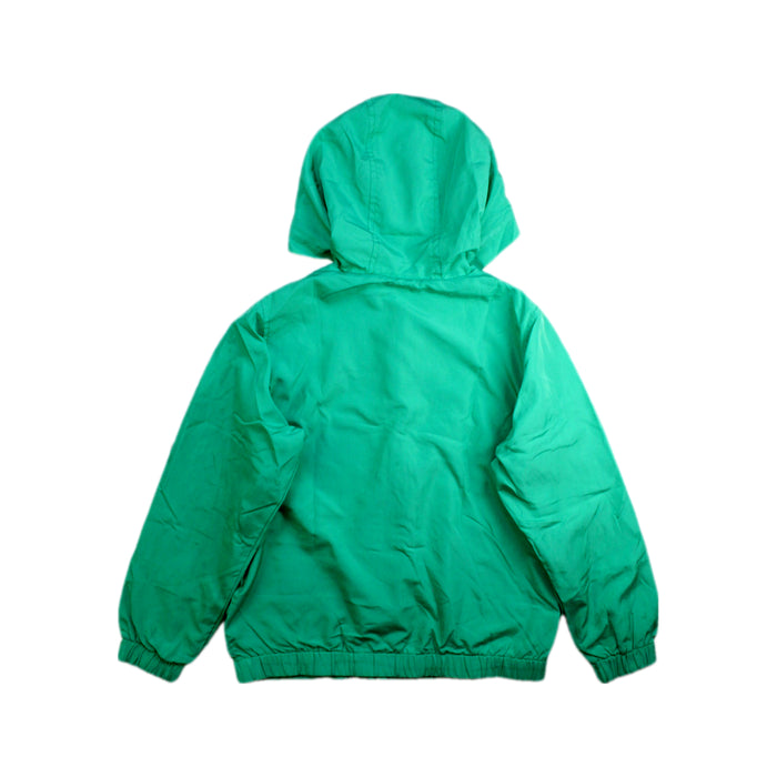 A Green Lightweight Jackets from Seed in size 5T for boy. (Back View)