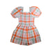 A Multicolour Short Sleeve Rompers from Seed in size 5T for girl. (Back View)