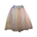 A Multicolour Capes & Ponchos from Seed in size 4T for girl. (Back View)