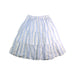 A Blue Mid Skirts from Seed in size 5T for girl. (Front View)