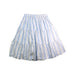 A Blue Mid Skirts from Seed in size 5T for girl. (Back View)