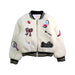 A White Lightweight Jackets from Baby Sara in size 5T for girl. (Front View)