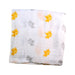A White Swaddles from Malabar Baby in size 0-3M for neutral. (Back View)