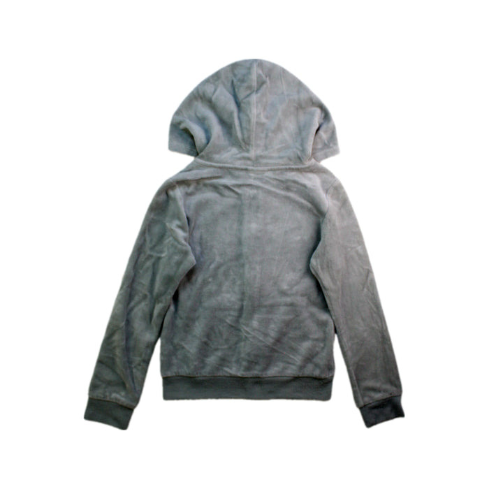 A Grey Hooded Sweatshirts from Juicy Couture in size 6T for girl. (Back View)