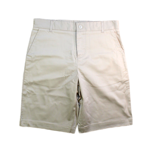 A Beige Shorts from Jacadi in size 12Y for boy. (Front View)