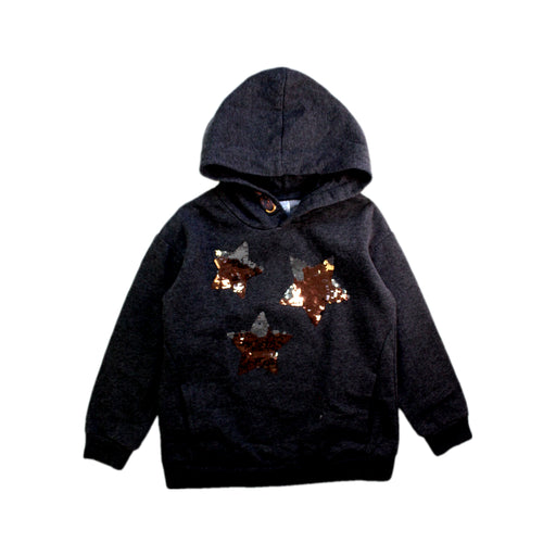 A Grey Hooded Sweatshirts from Anko in size 7Y for girl. (Front View)