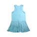 A Blue Sleeveless Dresses from Baby Sara in size 5T for girl. (Back View)