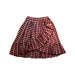 A Red Mid Skirts from Seed in size 5T for girl. (Front View)