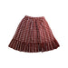 A Red Mid Skirts from Seed in size 5T for girl. (Back View)
