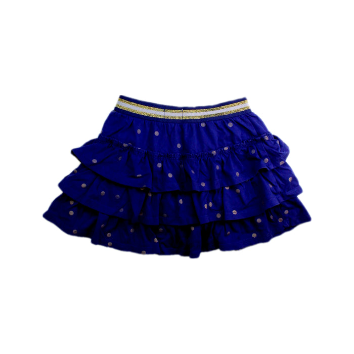 A Blue Short Skirts from Boden in size 5T for girl. (Back View)