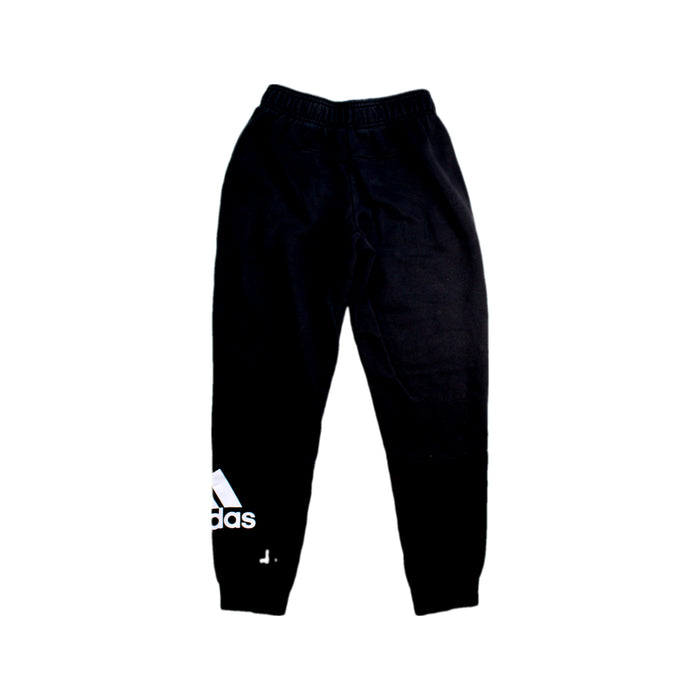 A Black Sweatpants from Adidas in size 10Y for boy. (Back View)