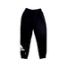 A Black Sweatpants from Adidas in size 10Y for boy. (Back View)