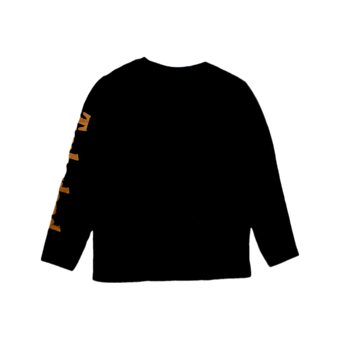 A Black Long Sleeve T Shirts from Timberland in size 10Y for boy. (Back View)