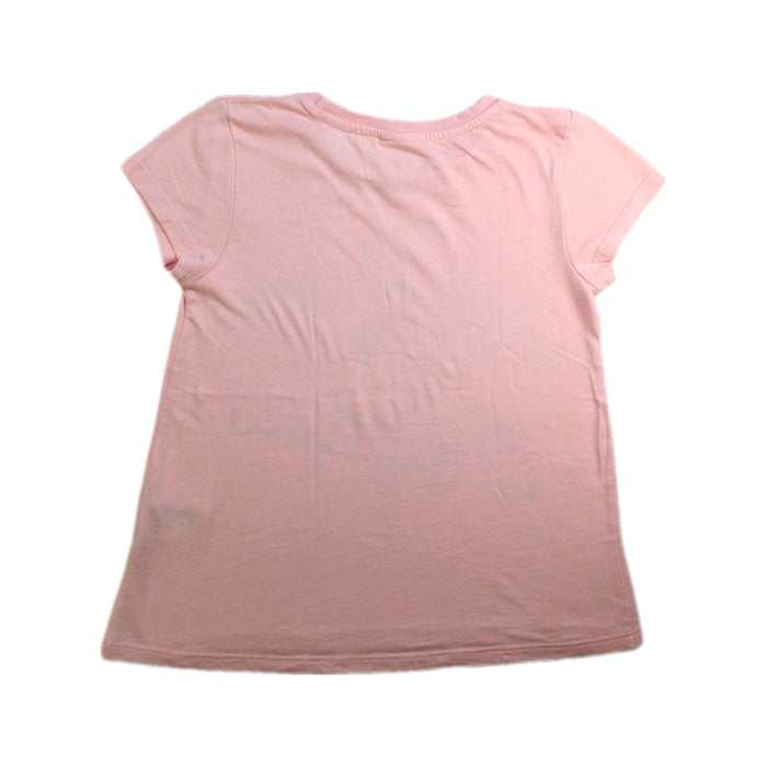 A Pink Short Sleeve T Shirts from Seed in size 5T for girl. (Back View)