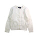 A White Cardigans from Polo Ralph Lauren in size 3T for girl. (Front View)