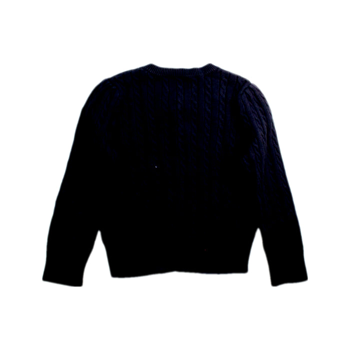 A Navy Cardigans from Polo Ralph Lauren in size 3T for girl. (Back View)
