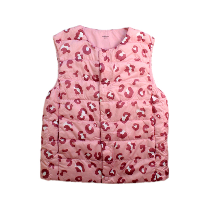 A Pink Outerwear Vests from Balabala in size 2T for girl. (Front View)
