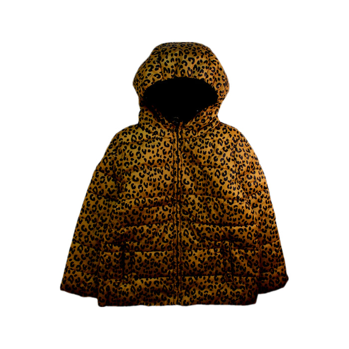 A Black Puffer/Quilted Coats & Outerwear from Monoprix in size 5T for girl. (Front View)