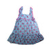 A Blue Sleeveless Dresses from La Compagnie des Petits in size 5T for girl. (Front View)