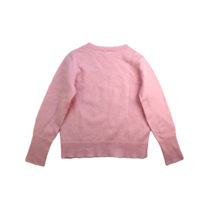 A Pink Knit Sweaters from Jared.M in size 7Y for girl. (Back View)