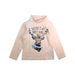 A White Long Sleeve Tops from La Compagnie des Petits in size 5T for girl. (Front View)