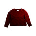 A Red Cardigans from Jacadi in size 6T for girl. (Front View)