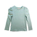 A Green Long Sleeve Tops from Seed in size 4T for girl. (Front View)