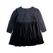 A Black Long Sleeve Dresses from Jacadi in size 4T for girl. (Front View)