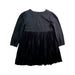 A Black Long Sleeve Dresses from Jacadi in size 4T for girl. (Back View)