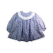 A Blue Long Sleeve Dresses from Pepa London in size 3T for girl. (Front View)