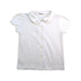 A White Short Sleeve Shirts from Familiar in size 2T for girl. (Front View)