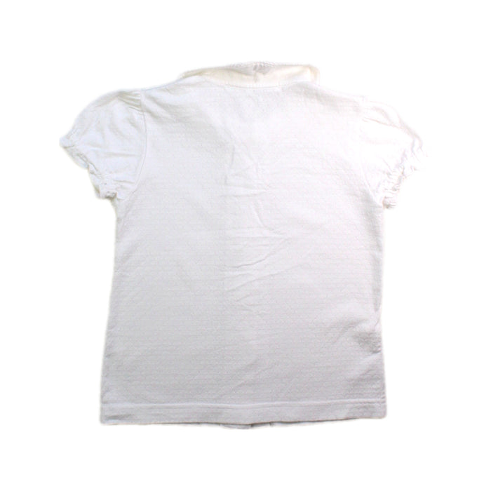 A White Short Sleeve Shirts from Familiar in size 2T for girl. (Back View)