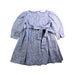 A Blue Long Sleeve Dresses from Sarah Louise in size 12-18M for girl. (Back View)
