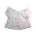 A Pink Short Sleeve Tops from Velveteen in size 4T for girl. (Back View)