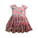 A Pink Short Sleeve Dresses from Cath Kids London in size 2T for girl. (Front View)
