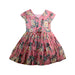A Pink Short Sleeve Dresses from Cath Kids London in size 2T for girl. (Back View)