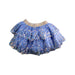 A Blue Tulle Skirts from Seed in size 5T for girl. (Front View)