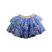 A Blue Tulle Skirts from Seed in size 5T for girl. (Back View)