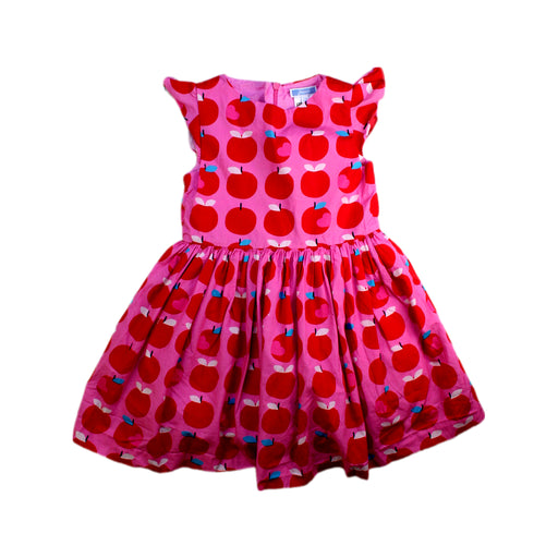 A Pink Sleeveless Dresses from Jacadi in size 5T for girl. (Front View)