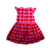 A Pink Sleeveless Dresses from Jacadi in size 5T for girl. (Back View)