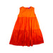 A Orange Sleeveless Dresses from Nanan in size 8Y for girl. (Front View)